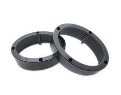 2 Adet Midrange-Hoparlör Oval Açılı Kasnağı - 1