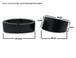 2 Adet Midrange-Hoparlör Oval Açılı Kasnağı - 3
