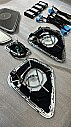 Mercedes Benz A Class W177 GLB X247 CLA W118 GLA H247 Kapak Takımı 6 Parça Kenar ve Orta Işıklı - 3