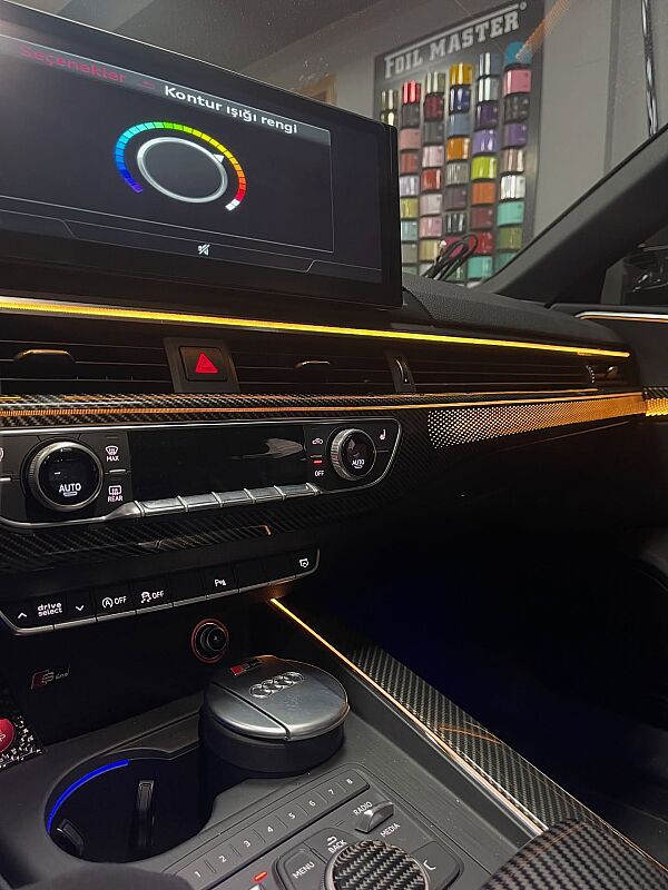 Audi A4/A5 18-22 RGB İç Ambiyans Aydınlatması  - 1