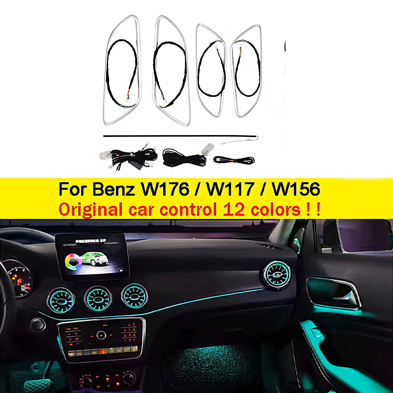 Mercedes Benz B-Class W246 A-Class W176 CLA-Class W117 Orjinal İç Kapı Ambiyas - 2