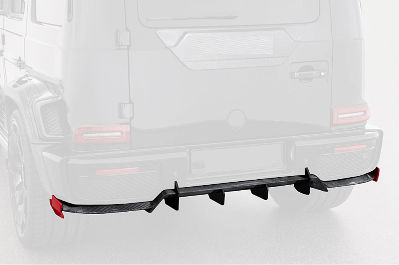Mercedes Benz G Class Rocet Carbon Arka Lip - 1