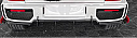 Mercedes Benz G Class Rocet Carbon Arka Lip - 2