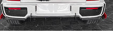 Mercedes Benz G Class Rocet Carbon Arka Lip - 2
