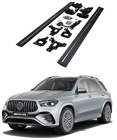 Mercedes Benz GLE 2020-2024 Benzinli/Hibrit Maybach Stili Elektrikli Basamak - 1