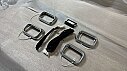 Mercedes Benz GLE GLS W167 Kare Model 4 parça Kapak Front Airvent  - 4