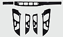 Volkswagen GLE/GLE Coupe/GLS W167 20-24 6 Parça Trim Seti