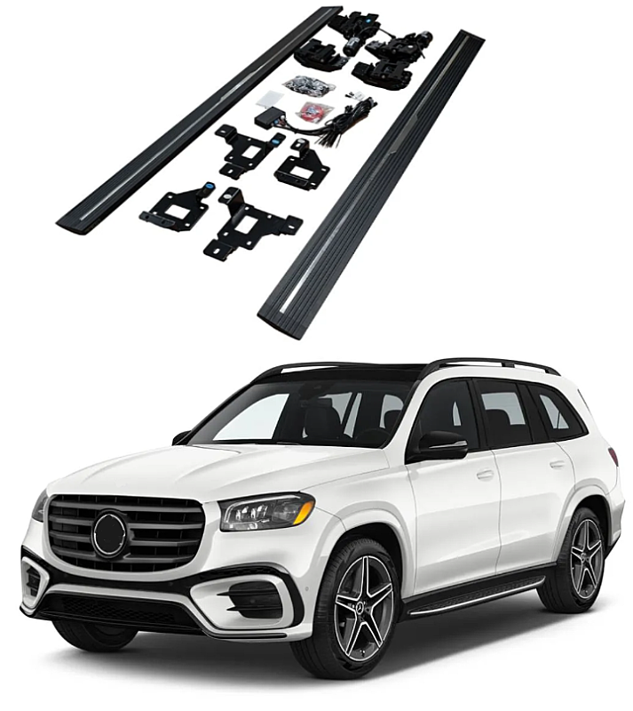 Mercedes Benz GLS 2020-2024 Maybach Stili Elektrikli Basamak - 1