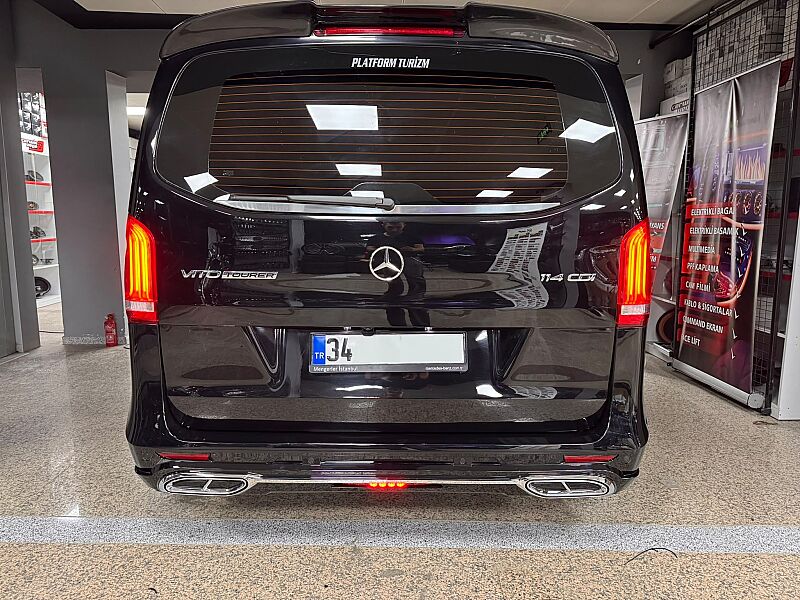 Mercedes Benz Vito W447 2016-2023 Ön Arka Tampon Seti Işıklı Panjur Model 2 - 4