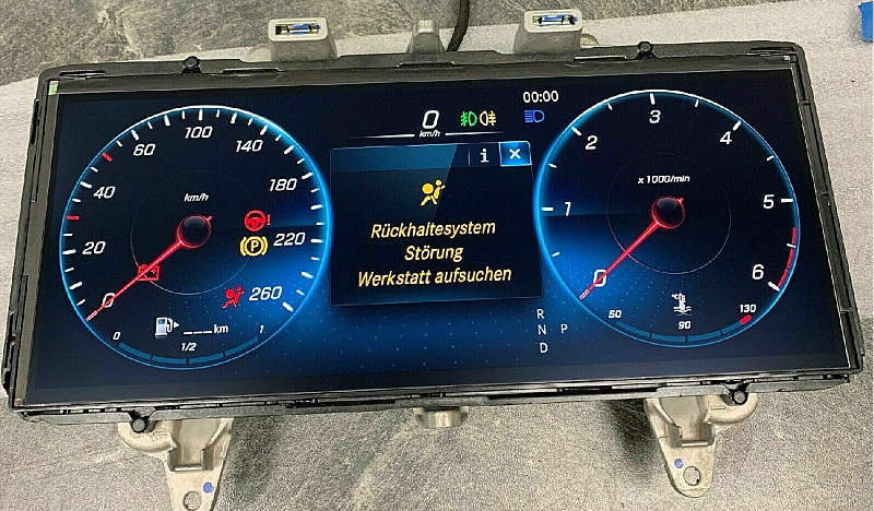 Mercedes Benz W205 (2015) Orjinal Hayalet Gösterge - 1