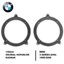 Bmw E46 Araçlara Ön Arka Kapı Yerlerine 13 Cm Hoparlör Kasnağı