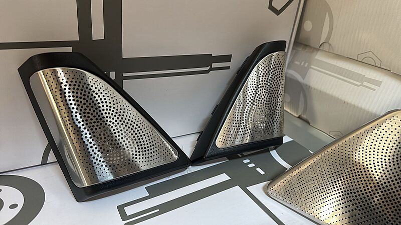 Bmw F10 Işıklı Tweeter ve Hoparlor Kapak Seti - 2