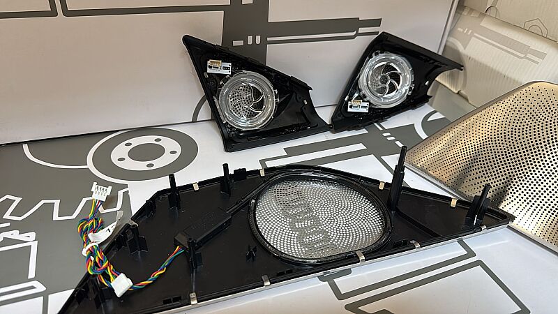 Bmw F10 Işıklı Tweeter ve Hoparlor Kapak Seti - 4