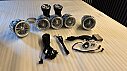 Mercedes Benz C Class W205 GLC X253 64 Renk EQS Model Front Rear Airvent Set