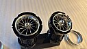 Mercedes Benz C Class W205 GLC X253 64 Renk EQS Model Front Rear Airvent Set  - 4