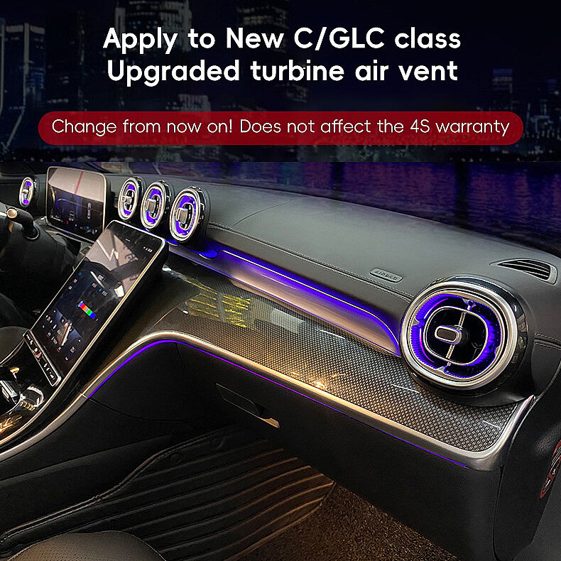 Mercedes Benz C Class W206 GLC X254 Işıklı Ön Havalandırma - 4