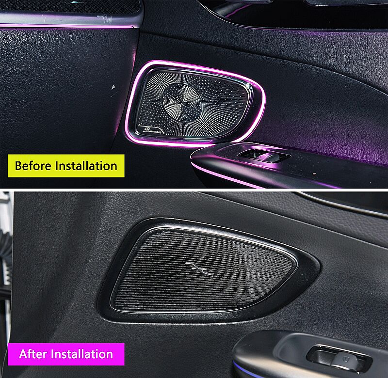 Mercedes Benz C Class W206 Işıklı Hoparlör Kapağı Long - 1