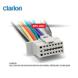 Clarion Teyp Modellerine Uyumlu Soket - 1