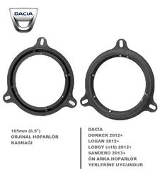 Dacia Araçlara Ön Arka Kapı Yerlerine 16 Cm Hoparlör Kasnağı - 3