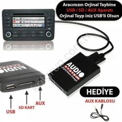 Ford Araçlara USB-AUX-SD Kart Aparatı - 1