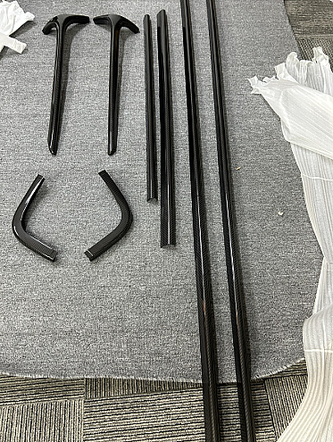 Mercedes Benz G Class W464 Tavan Yan Çıta Seti Carbon - 1