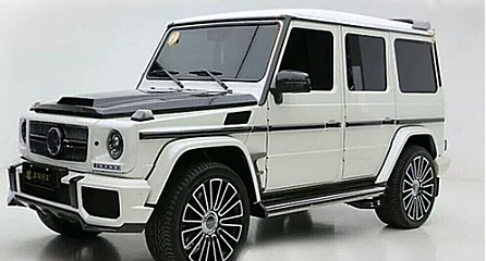 Mercedes Benz G Class W464 Tavan Yan Çıta Seti Carbon - 2