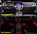 Mercedes Benz G-Class W464 W465 580EQ Işıklı Ön Havalandırma Seti  - 3
