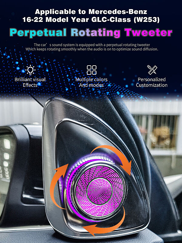 Mercedes Benz GLC Class X253 4D Tweeter - 5