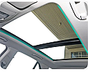 Mercedes Benz GLE GLS W167 Sunroof Kenarları Ambiyans şeritleri - 2