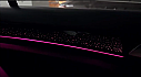 Volkswagen Golf 7 7.5 Trimli Piano Black Yıldız Desen Rainbow Trimli İç Ambiyans Aydınlatmsı - 2