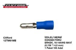 İZOLELİ MERMİ KONNEKTÖRÜ Clifford 12TM61MB - 1
