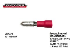 İZOLELİ MERMİ KONNEKTÖRÜ Clifford 12TM61MR - 1