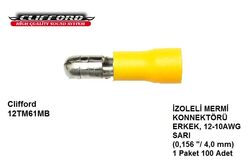 İZOLELİ MERMİ KONNEKTÖRÜ Clifford 12TM61MY - 1
