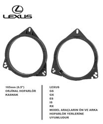 Lexus Araçlara Ön ve Arka Kapı Yerlerine 16 Cm Hoparlör Kasnağı - 1