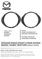 Mazda Araçlara Kapı Yerlerine 16 CM Hoparlör Kasnağı - 3