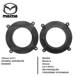 Mazda Araçlara Ön Kapı Yerlerine Uyumlu 16 Cm Hoparlör Kasnağı - 3