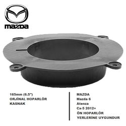 Mazda Araçlara Ön Kapı Yerlerine Uyumlu 16 Cm Hoparlör Kasnağı - 2