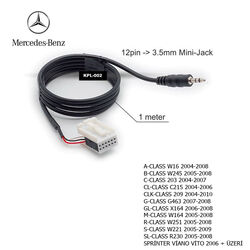 Mercedes Benz Araçlara Uyumlu Orjinal Soketli Aux Kablosu - 2
