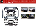 Mercedes Benz C Class W205 Body Kit 2019 AMG Yükseltme - 2