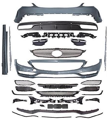 Mercedes Benz C Class W205 C63 AMG Body Kit Kaput Çamurluk - 1