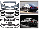 Mercedes-Benz C-Serisi W205 Ön Tamponun 2019 AMG Modeline Yükseltilmesi - 2