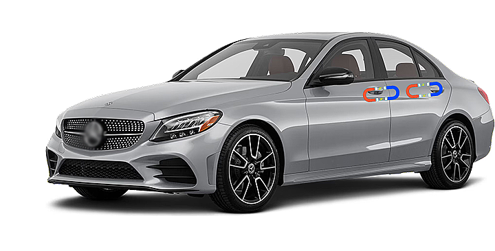 Mercedes Benz C Class W205 Vakum (2014-2020)SD006 - 2