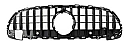 Mercedes Benz C Class W206 GT Grille Black Panjur