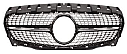 Mercedes Benz CLA Class W117 13-15 Diomand Grille Black Panjur