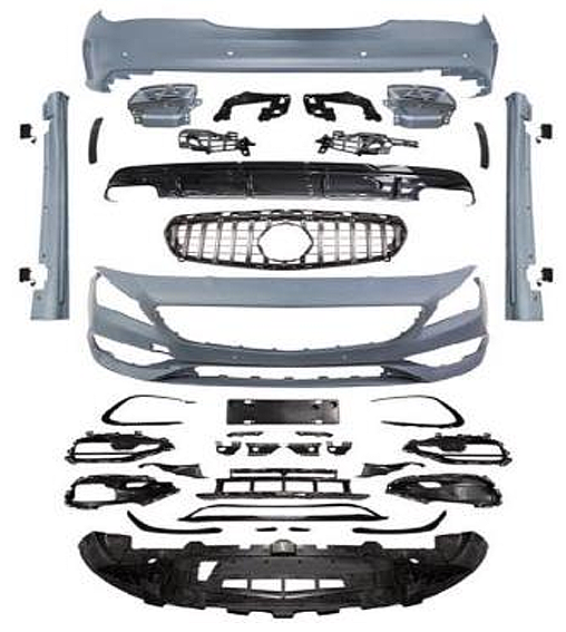 Mercedes Benz CLA Class W117 2016-2018 CLA45 AMG Body kit - 1