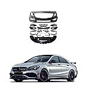 Mercedes Benz CLA Class W117 2016-2018 CLA45 AMG Front Bumper Body kit - 2