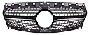 Mercedes Benz CLA Class W117 2016-2018 Diamond Grille Black Panjur