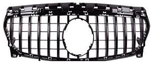 Mercedes Benz CLA Class W117 2016-2018 GT Grille Black Panjur - 1
