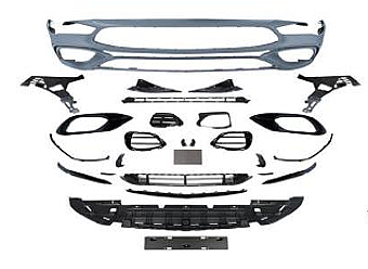 Mercedes Benz CLA Class W118 2019+ CLA45 Ön Tampon Body Kit - 1