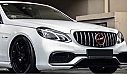 Mercedes Benz E Class W212 GT Grille Silver Panjur - 2